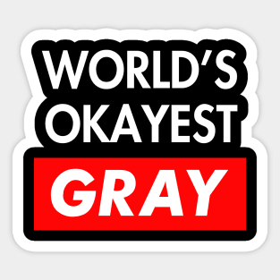 Gray Sticker